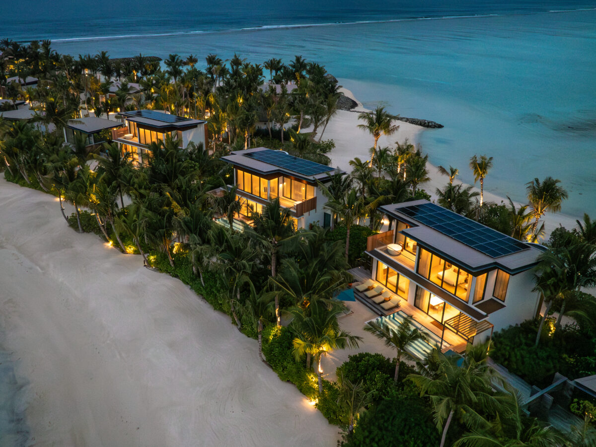 الصورة من حساب "منتجع سو" جزر المالديف