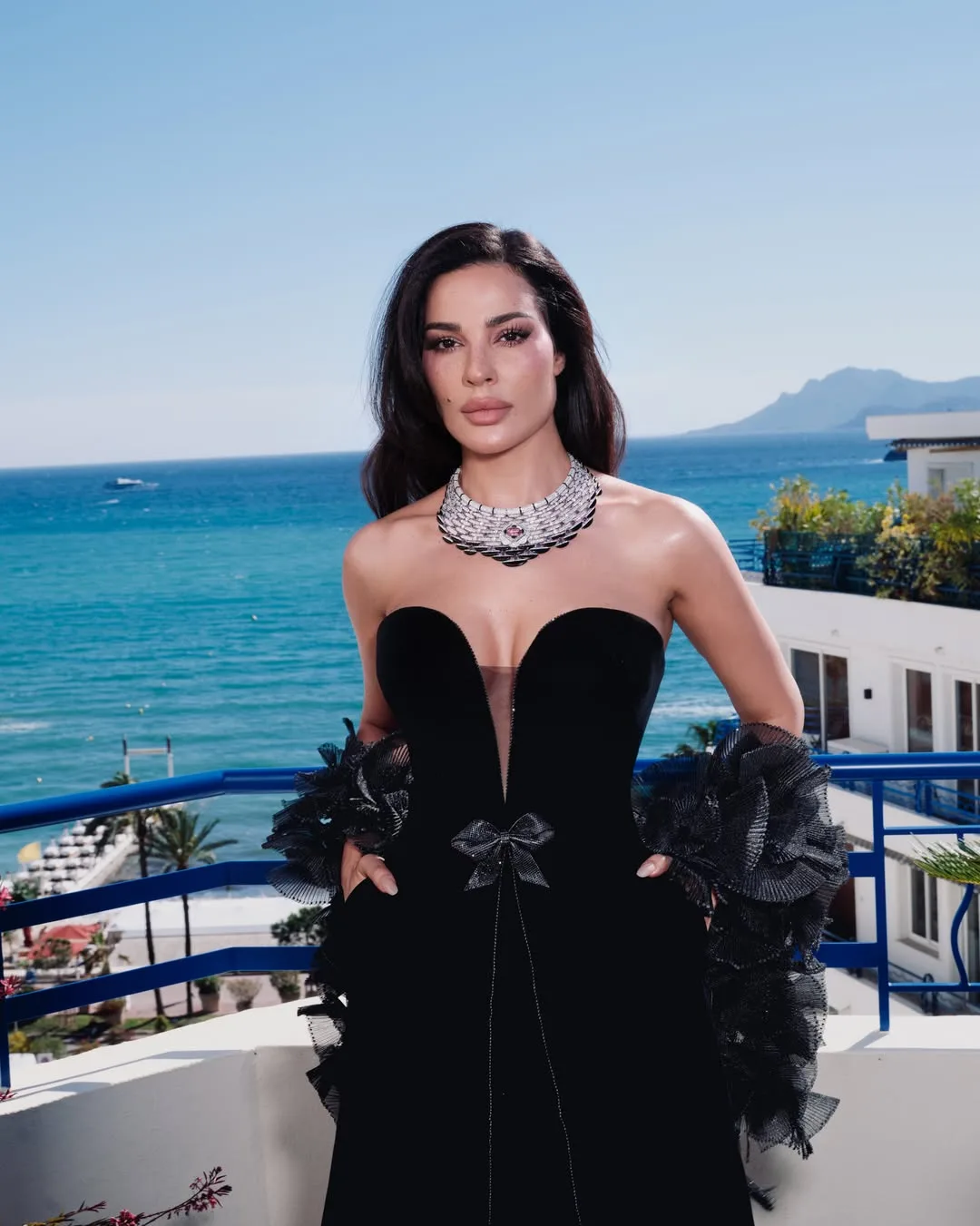 الممثلة نادين نسيب نجيم من مدينة كان الفرنسية