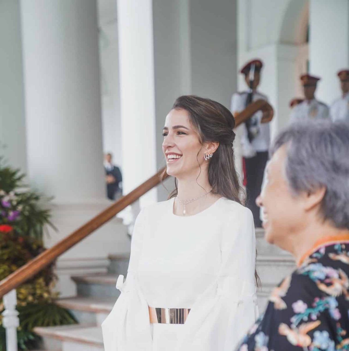 إطلالات الأميرة رجوة في سنغافورة