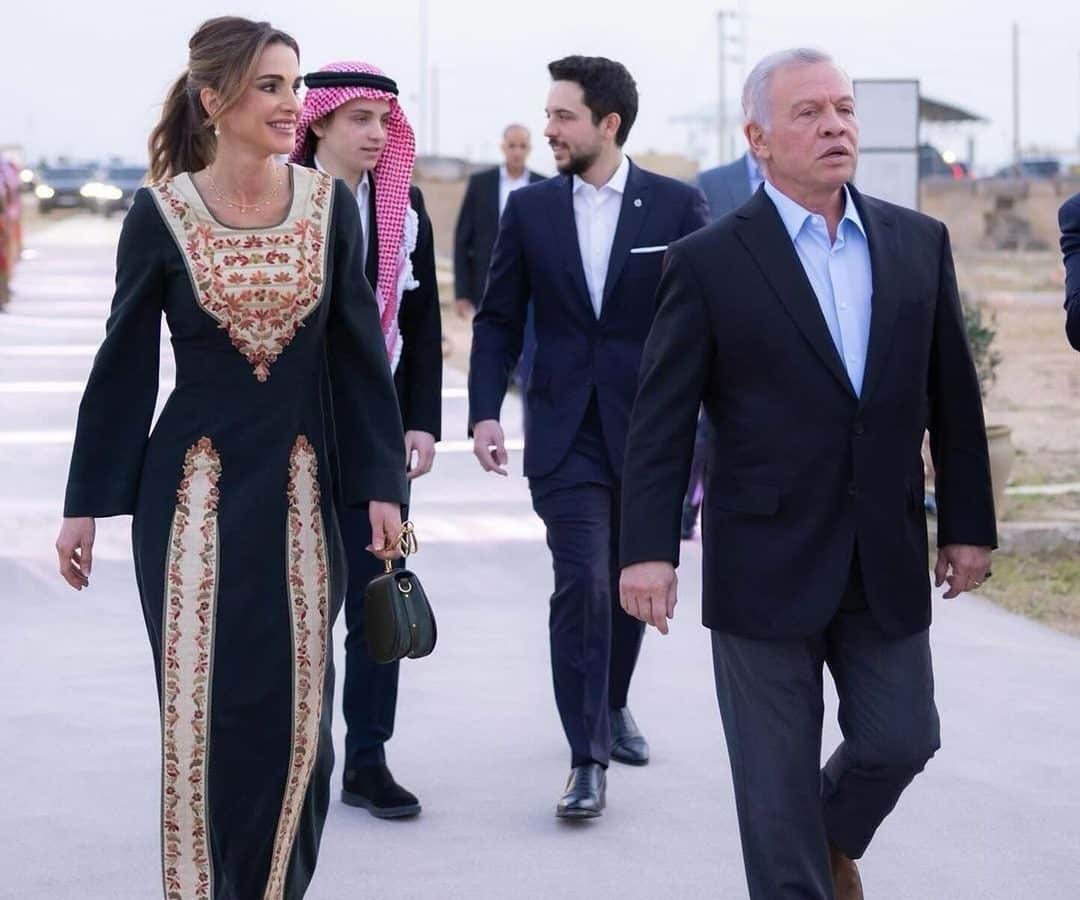 إطلالة الملكة رانيا